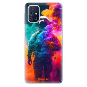 Odolné silikonové pouzdro iSaprio - Astronaut in Colors - Samsung Galaxy M31s