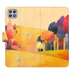 Flipové pouzdro iSaprio - Autumn Forest - Samsung Galaxy A22 5G