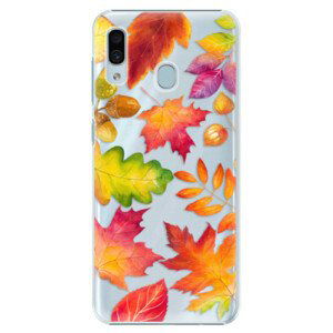Plastové pouzdro iSaprio - Autumn Leaves 01 - Samsung Galaxy A20