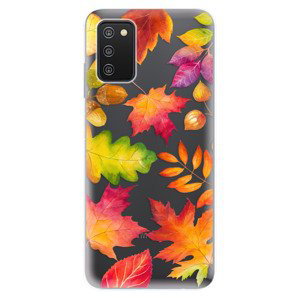 Odolné silikonové pouzdro iSaprio - Autumn Leaves 01 - Samsung Galaxy A03s