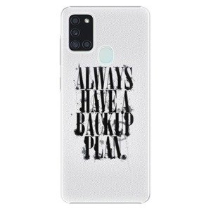 Plastové pouzdro iSaprio - Backup Plan - Samsung Galaxy A21s