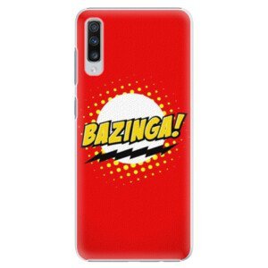 Plastové pouzdro iSaprio - Bazinga 01 - Samsung Galaxy A70