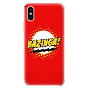 Odolné silikonové pouzdro iSaprio - Bazinga 01 - iPhone XS