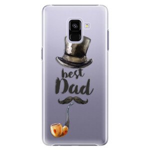 Plastové pouzdro iSaprio - Best Dad - Samsung Galaxy A8+