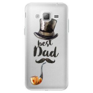 Plastové pouzdro iSaprio - Best Dad - Samsung Galaxy J3