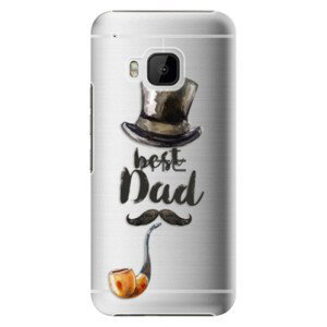 Plastové pouzdro iSaprio - Best Dad - HTC One M9