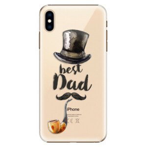 Plastové pouzdro iSaprio - Best Dad - iPhone XS Max