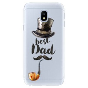 Silikonové pouzdro iSaprio - Best Dad - Samsung Galaxy J3 2017