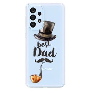 Odolné silikonové pouzdro iSaprio - Best Dad - Samsung Galaxy A33 5G