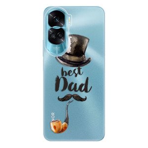 Odolné silikonové pouzdro iSaprio - Best Dad - Honor 90 Lite 5G