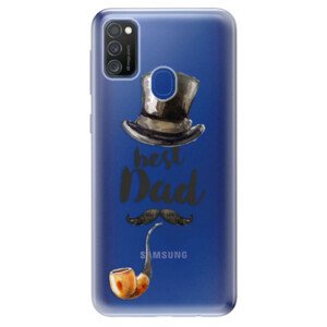 Odolné silikonové pouzdro iSaprio - Best Dad - Samsung Galaxy M21