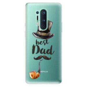 Odolné silikonové pouzdro iSaprio - Best Dad - OnePlus 8 Pro