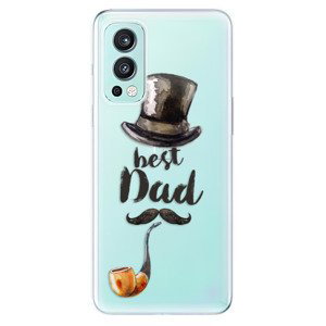 Odolné silikonové pouzdro iSaprio - Best Dad - OnePlus Nord 2 5G