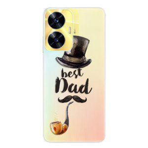 Odolné silikonové pouzdro iSaprio - Best Dad - Realme C55