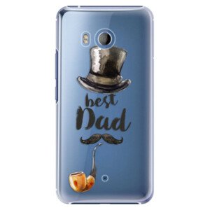 Plastové pouzdro iSaprio - Best Dad - HTC U11