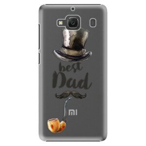 Plastové pouzdro iSaprio - Best Dad - Xiaomi Redmi 2