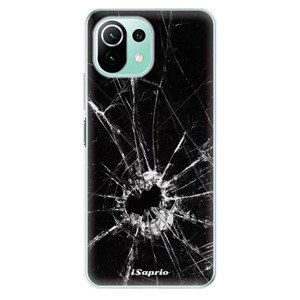 Odolné silikonové pouzdro iSaprio - Broken Glass 10 - Xiaomi Mi 11 Lite