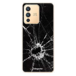 Odolné silikonové pouzdro iSaprio - Broken Glass 10 - Vivo V23 5G