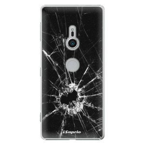 Plastové pouzdro iSaprio - Broken Glass 10 - Sony Xperia XZ2
