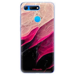 Odolné silikonové pouzdro iSaprio - Black and Pink - Huawei Honor View 20