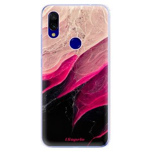 Odolné silikonové pouzdro iSaprio - Black and Pink - Xiaomi Redmi 7