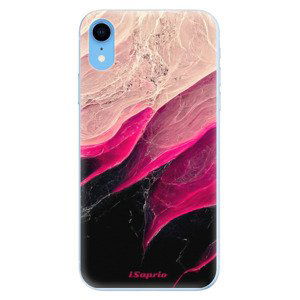 Odolné silikonové pouzdro iSaprio - Black and Pink - iPhone XR