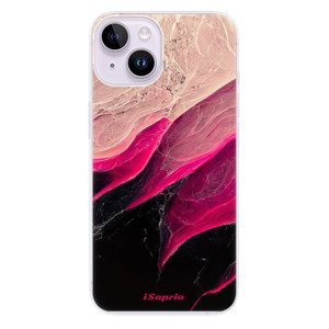 Odolné silikonové pouzdro iSaprio - Black and Pink - iPhone 14