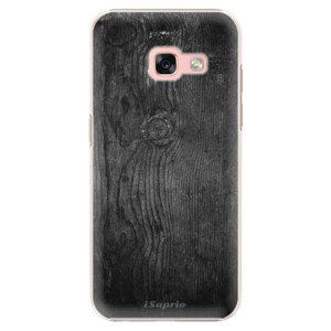 Plastové pouzdro iSaprio - Black Wood 13 - Samsung Galaxy A3 2017