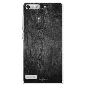 Plastové pouzdro iSaprio - Black Wood 13 - Huawei Ascend G6