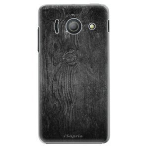 Plastové pouzdro iSaprio - Black Wood 13 - Huawei Ascend Y300