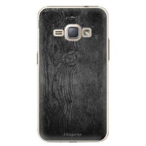 Plastové pouzdro iSaprio - Black Wood 13 - Samsung Galaxy J1 2016