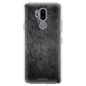 Plastové pouzdro iSaprio - Black Wood 13 - LG G7