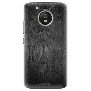 Plastové pouzdro iSaprio - Black Wood 13 - Lenovo Moto G5