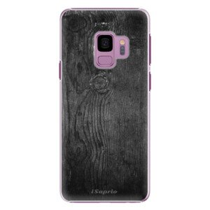 Plastové pouzdro iSaprio - Black Wood 13 - Samsung Galaxy S9