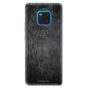 Silikonové pouzdro iSaprio - Black Wood 13 - Huawei Mate 20 Pro