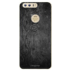 Odolné silikonové pouzdro iSaprio - Black Wood 13 - Huawei Honor 8