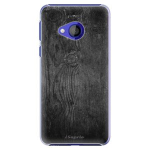 Plastové pouzdro iSaprio - Black Wood 13 - HTC U Play