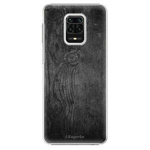 Plastové pouzdro iSaprio - Black Wood 13 - Xiaomi Redmi Note 9 Pro / Note 9S