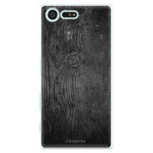 Plastové pouzdro iSaprio - Black Wood 13 - Sony Xperia X Compact