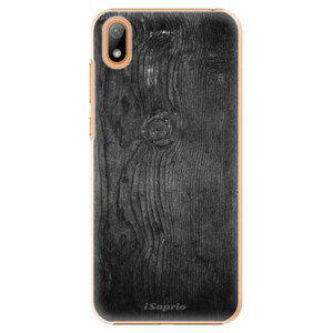 Plastové pouzdro iSaprio - Black Wood 13 - Huawei Y5 2019