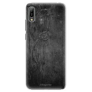 Plastové pouzdro iSaprio - Black Wood 13 - Huawei Y6 2019