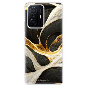 Odolné silikonové pouzdro iSaprio - Black and Gold - Xiaomi 11T / 11T Pro