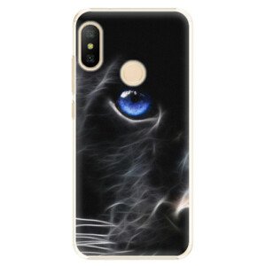 Plastové pouzdro iSaprio - Black Puma - Xiaomi Mi A2 Lite