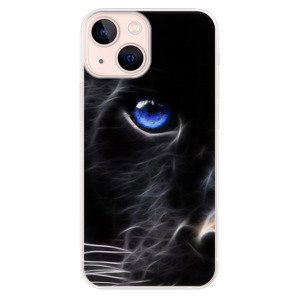 Odolné silikonové pouzdro iSaprio - Black Puma - iPhone 13 mini