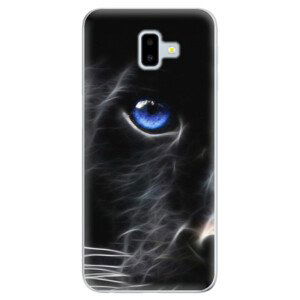 Odolné silikonové pouzdro iSaprio - Black Puma - Samsung Galaxy J6+