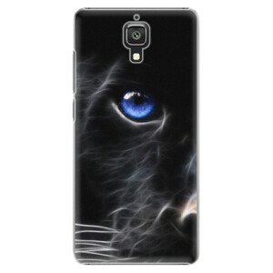 Plastové pouzdro iSaprio - Black Puma - Xiaomi Mi4