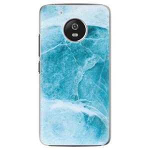 Plastové pouzdro iSaprio - Blue Marble - Lenovo Moto G5