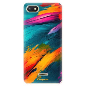 Odolné silikonové pouzdro iSaprio - Blue Paint - Xiaomi Redmi 6A