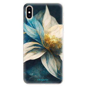 Silikonové pouzdro iSaprio - Blue Petals - iPhone XS Max