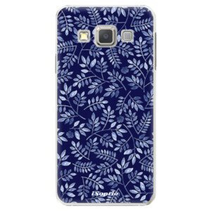 Plastové pouzdro iSaprio - Blue Leaves 05 - Samsung Galaxy A7